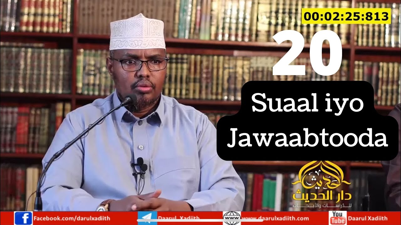 Q1aad Suaalo & Jawaabo (سلسلة الهدى والنور) || Sh. Xassaan