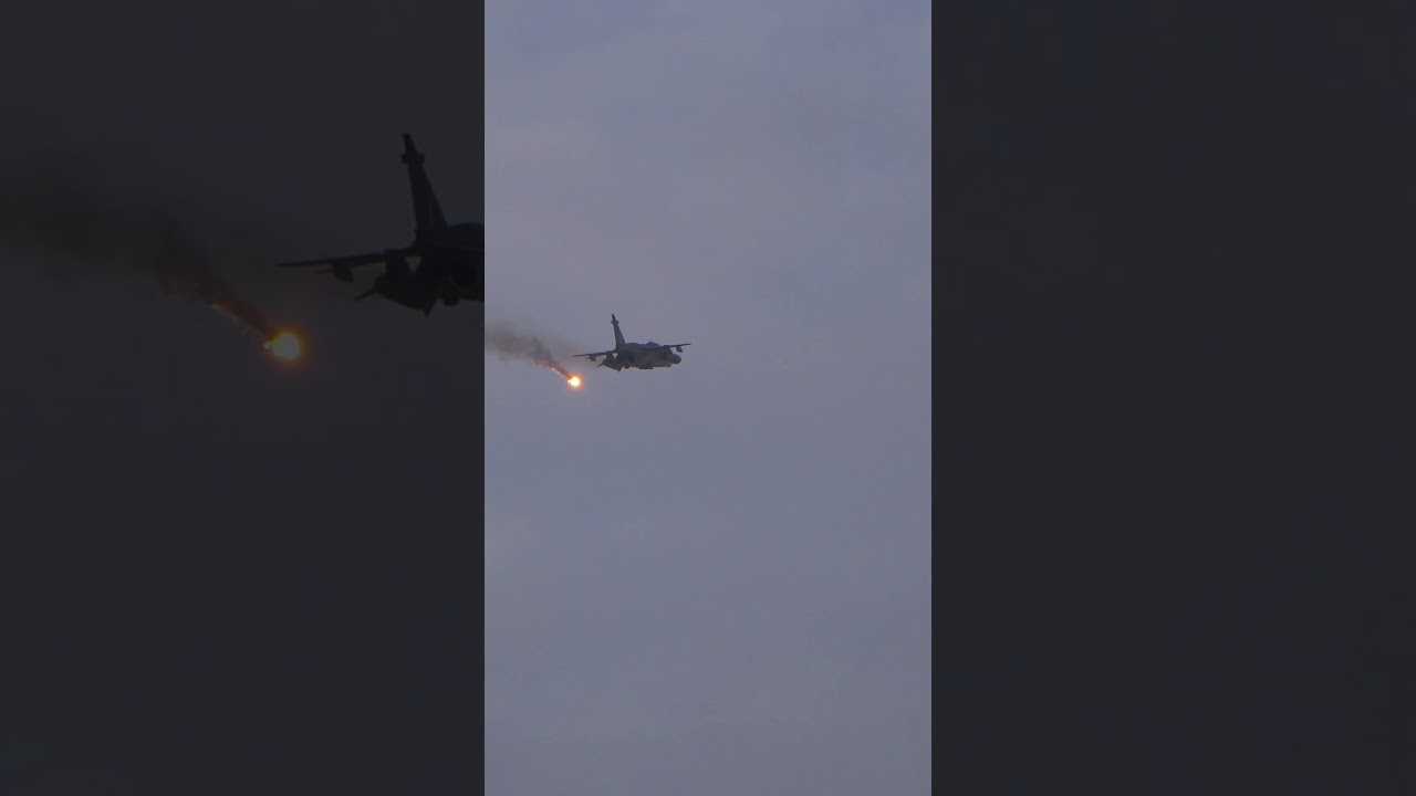 BOMB DROPS Indian Air Force Jaguar during an exercise #shorts #youtubeshorts