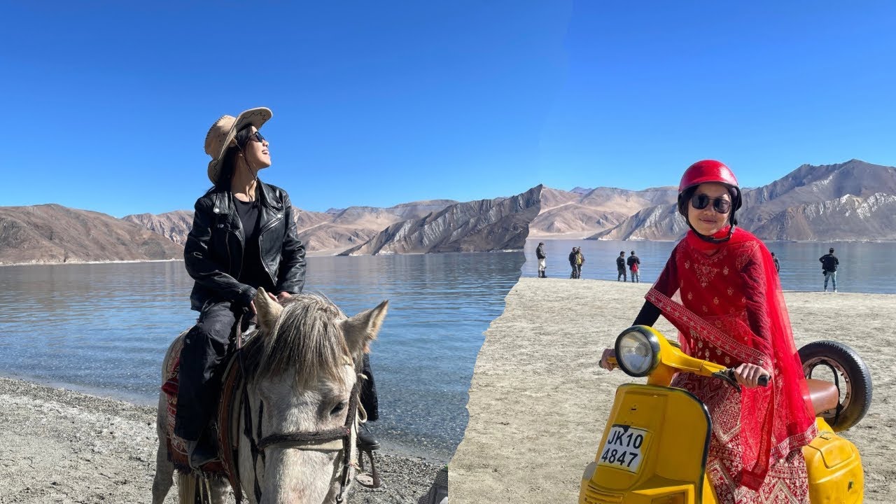 Pangong Lake | Most Scenic Lake In Ladakh || Saulule Riame