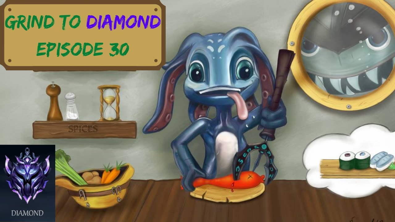 Grind To Diamond Episode 30 Fizz Mid vs Talon 10.21 | Yorick Jungle Is Sleeper OP???