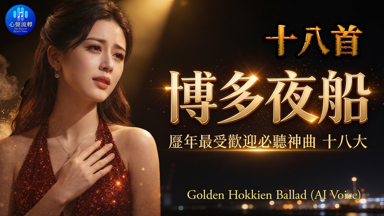 那卡西 & 台灣二十大經典情歌 (Vol.2)【博多夜船, 行船人的純情曲, 心事谁人知 #漂浪之女 #雲中月圓】 | 帶你重温那段心碎回憶 | 催淚必聽 | Hokkien Golden Hits