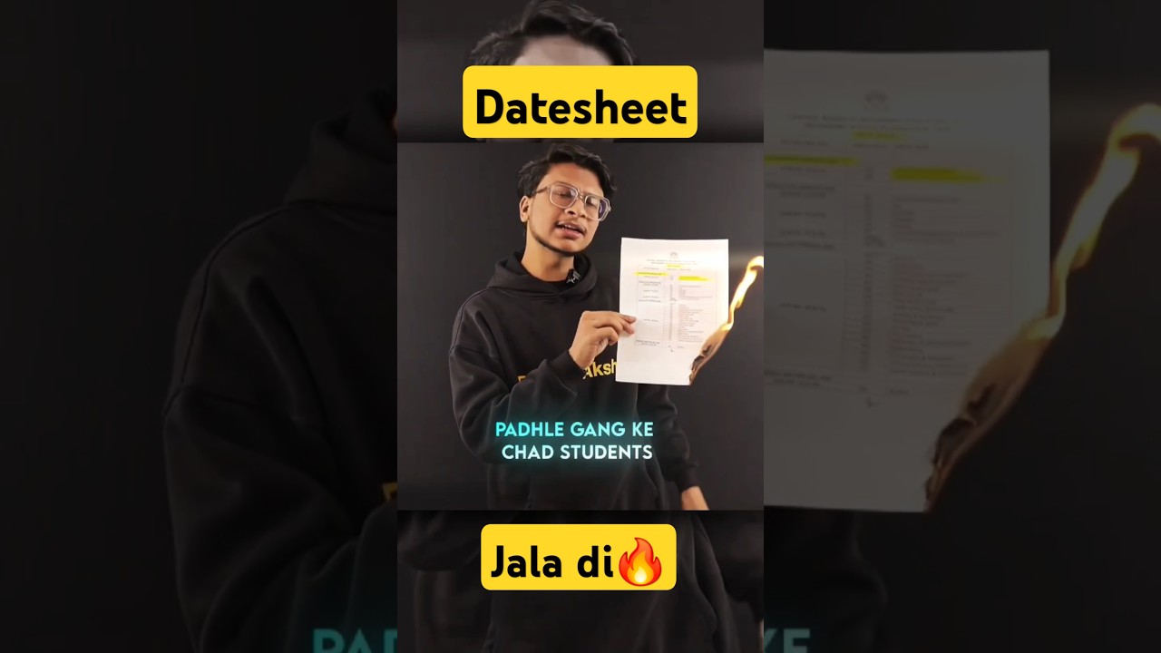 🥶Datesheet class 10/12🔥 #cbse #class10 #datesheet #class12 #study