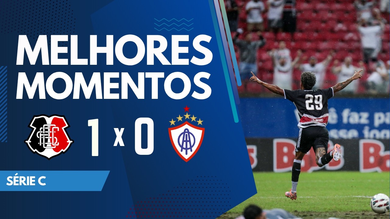 Santa Cruz 1 x 0 Itabaiana - Highlights - S&eacute;rie C - 06.04.2026