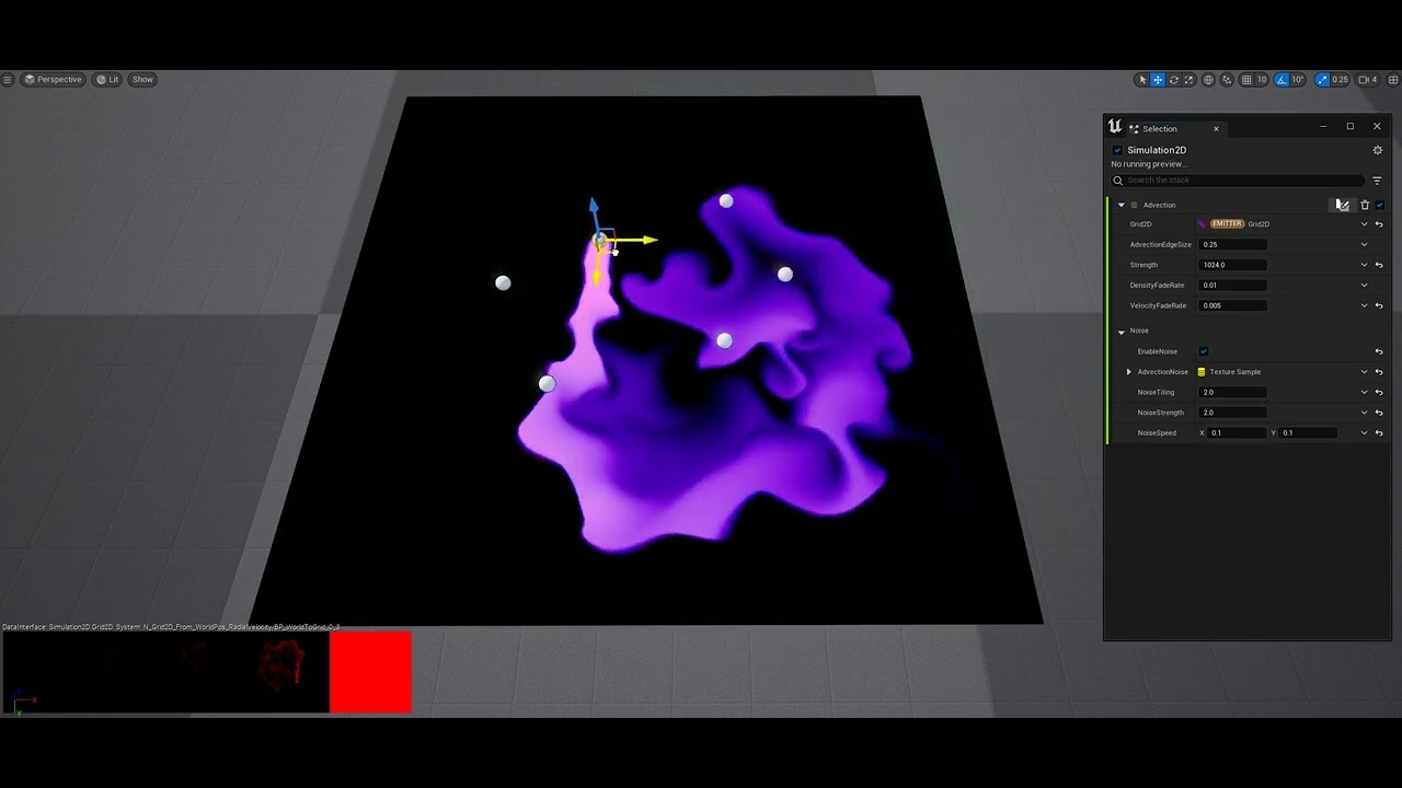 UE5 - Niagara 2D Fluid Simulation