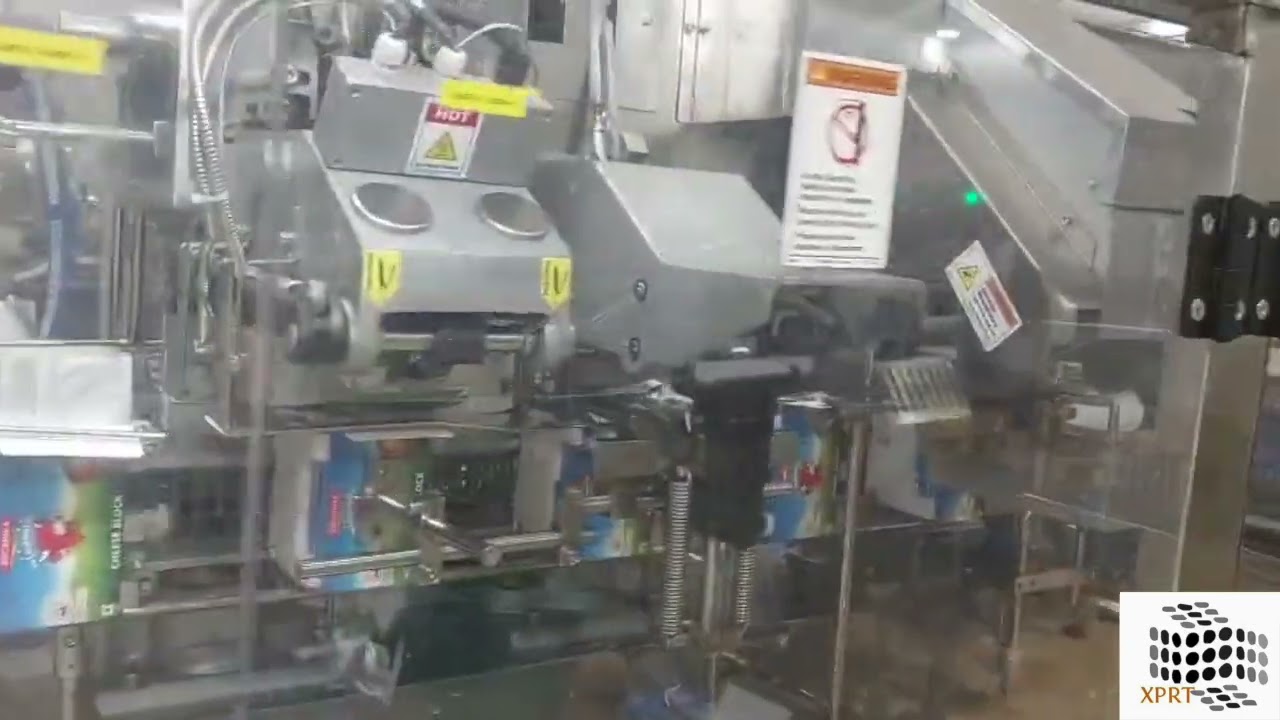 Lined Carton Processed Cheese Packing Machine 1Kg SKU @ 18 Packs / Min