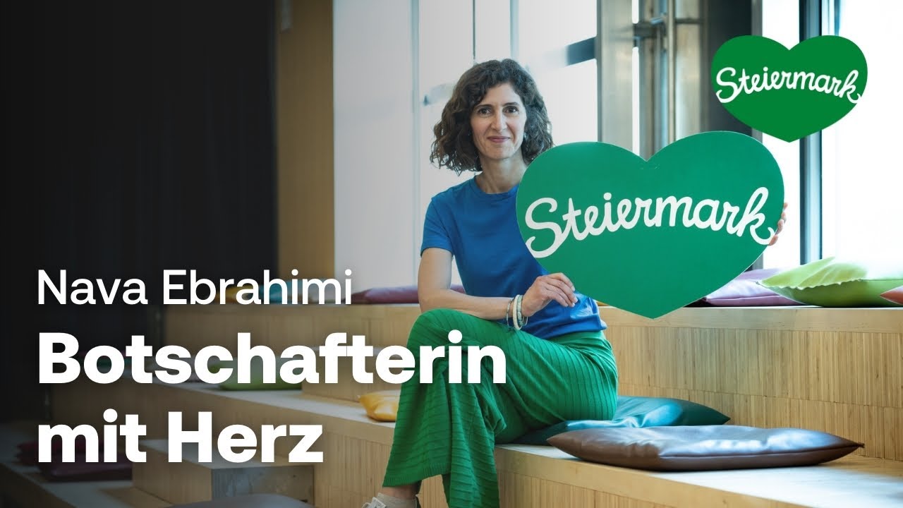 Nava Ebrahimi über Literatur, Liebe und Leben in Graz | Botschafterin mit Herz 💚