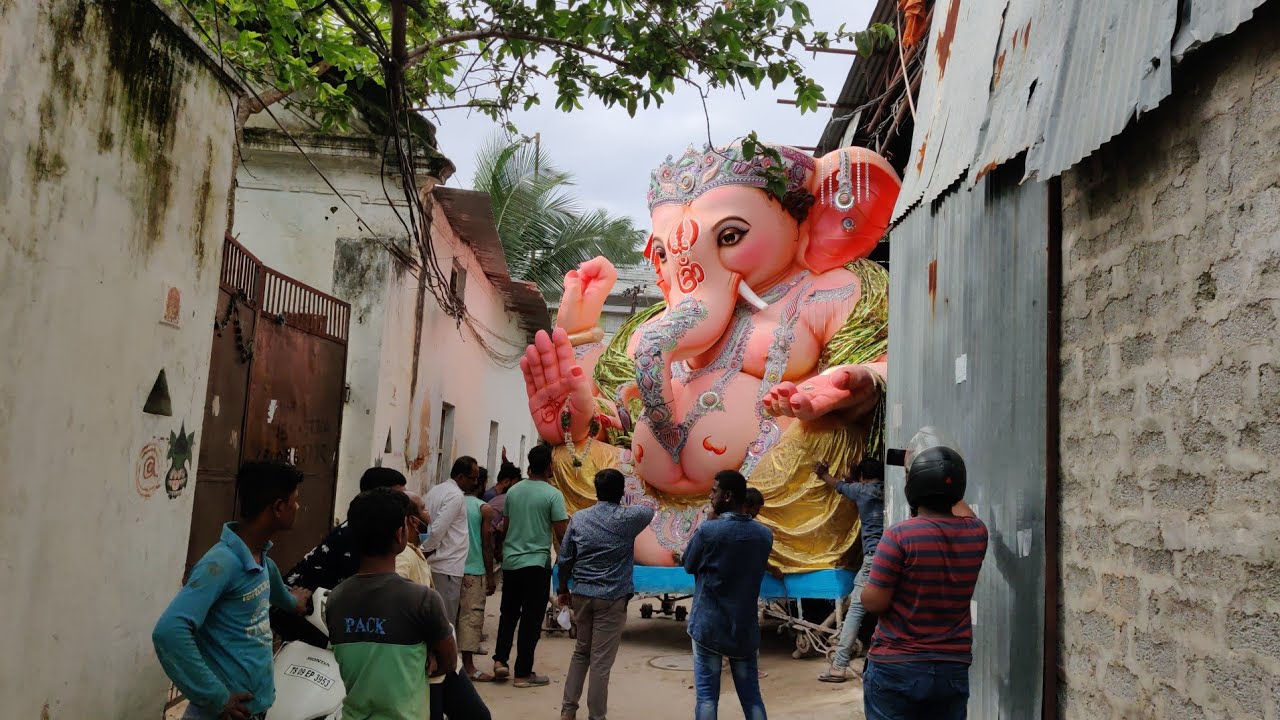 Vittalwadi youth association Narayanguda Ganesh Transporting | Dhoolpet Ganesh Idol 2021 |