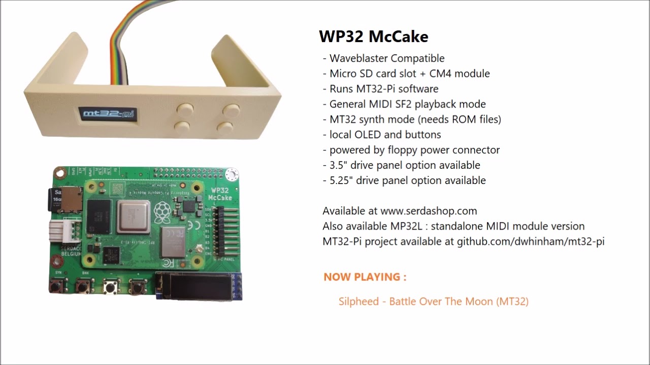 WP32 McCake : Silpheed - Battle Over The Moon (MT32)