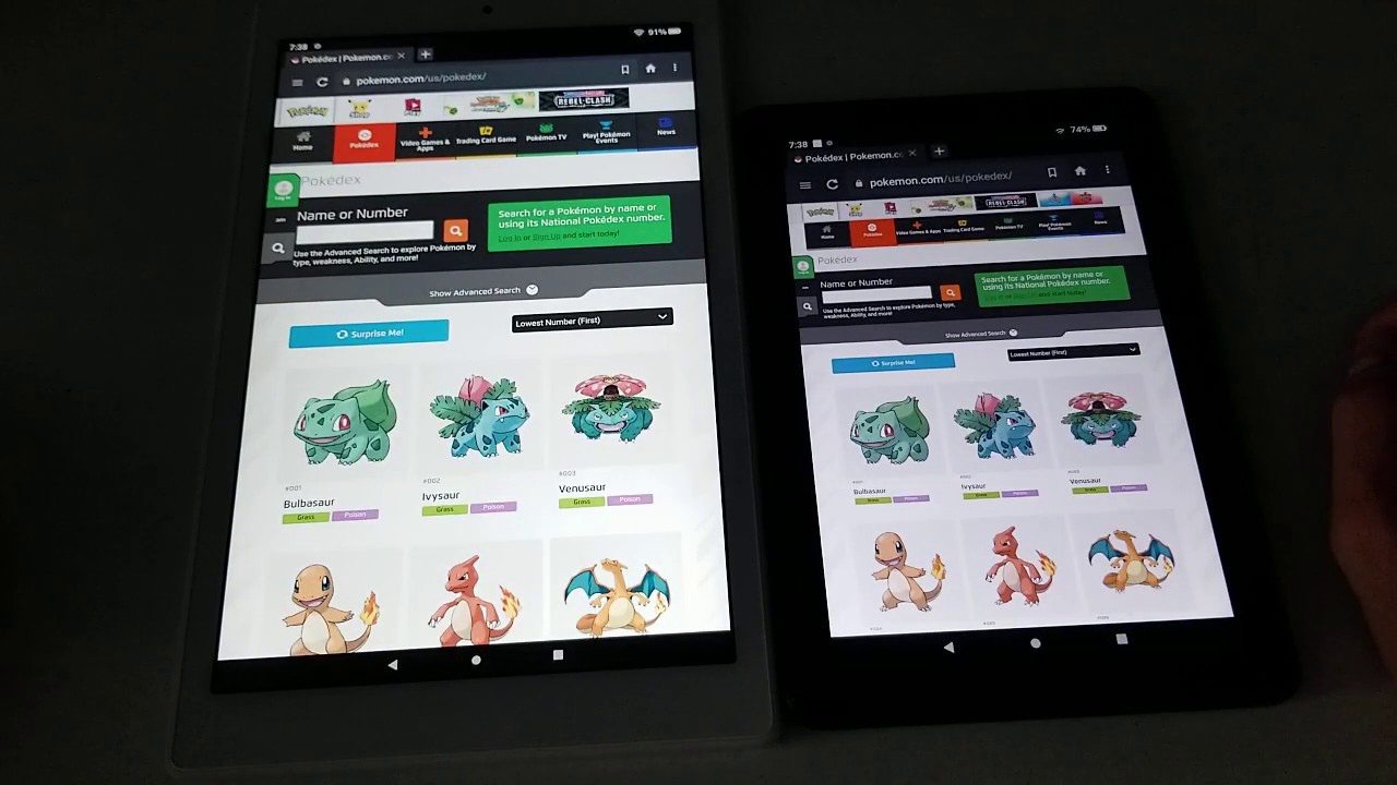 2020 Amazon fire hd8 plus vs 2019 Amazon fire hd10 speed test