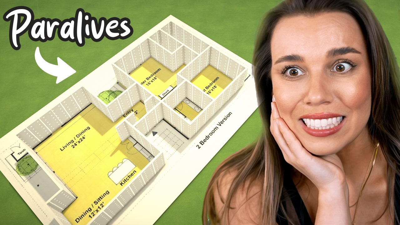 I tried the Floorplan build challenge - Paralives