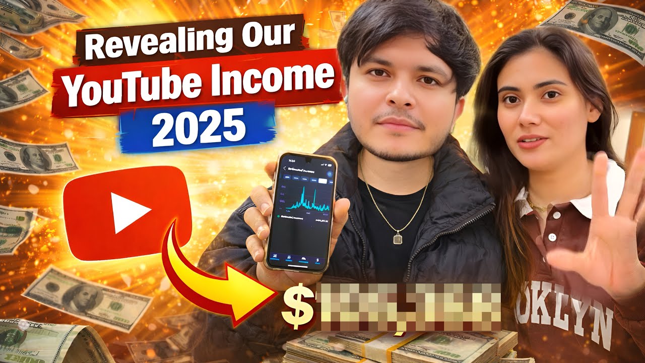 How much we earned in 2025 from YouTube 💰