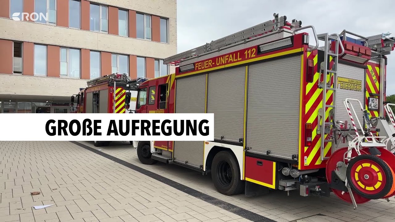 Großeinsatz an Schwetzinger Schule | RON TV