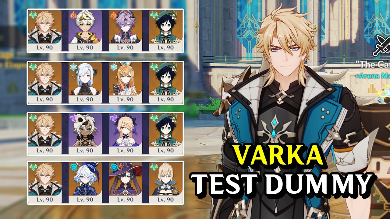 Varka Test Dummy - Genshin Impact 6.4 Luna 5 【原神】