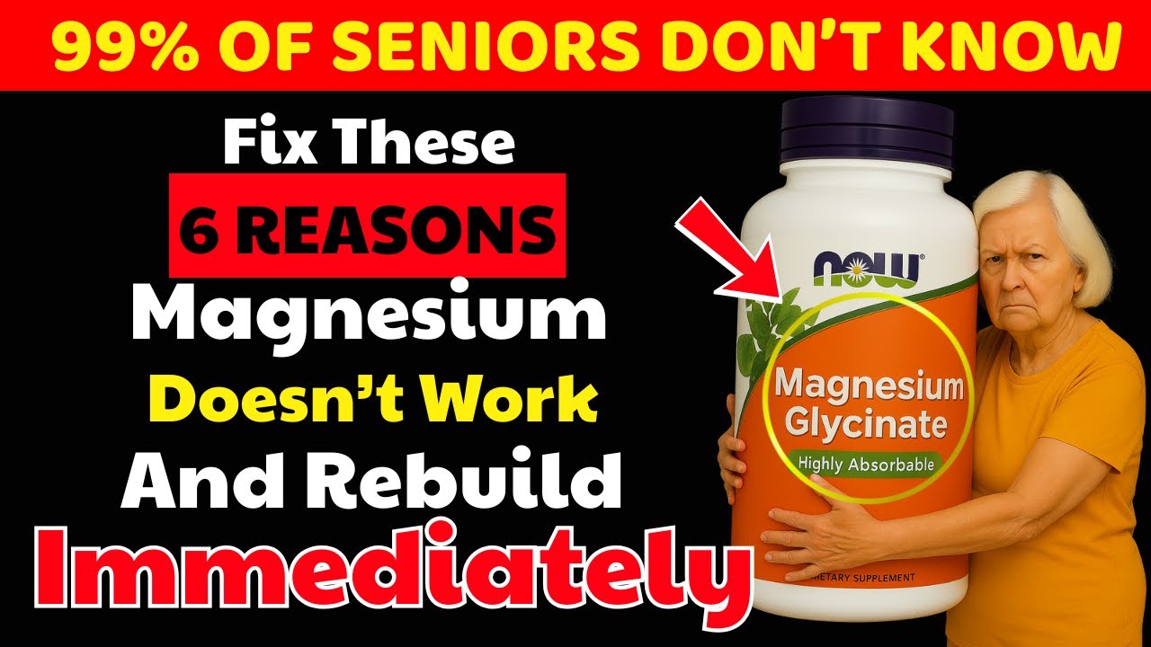 Magnesium Isn’t Working for You? 6 Hidden Reasons That Could Ruin Everything – Immediately