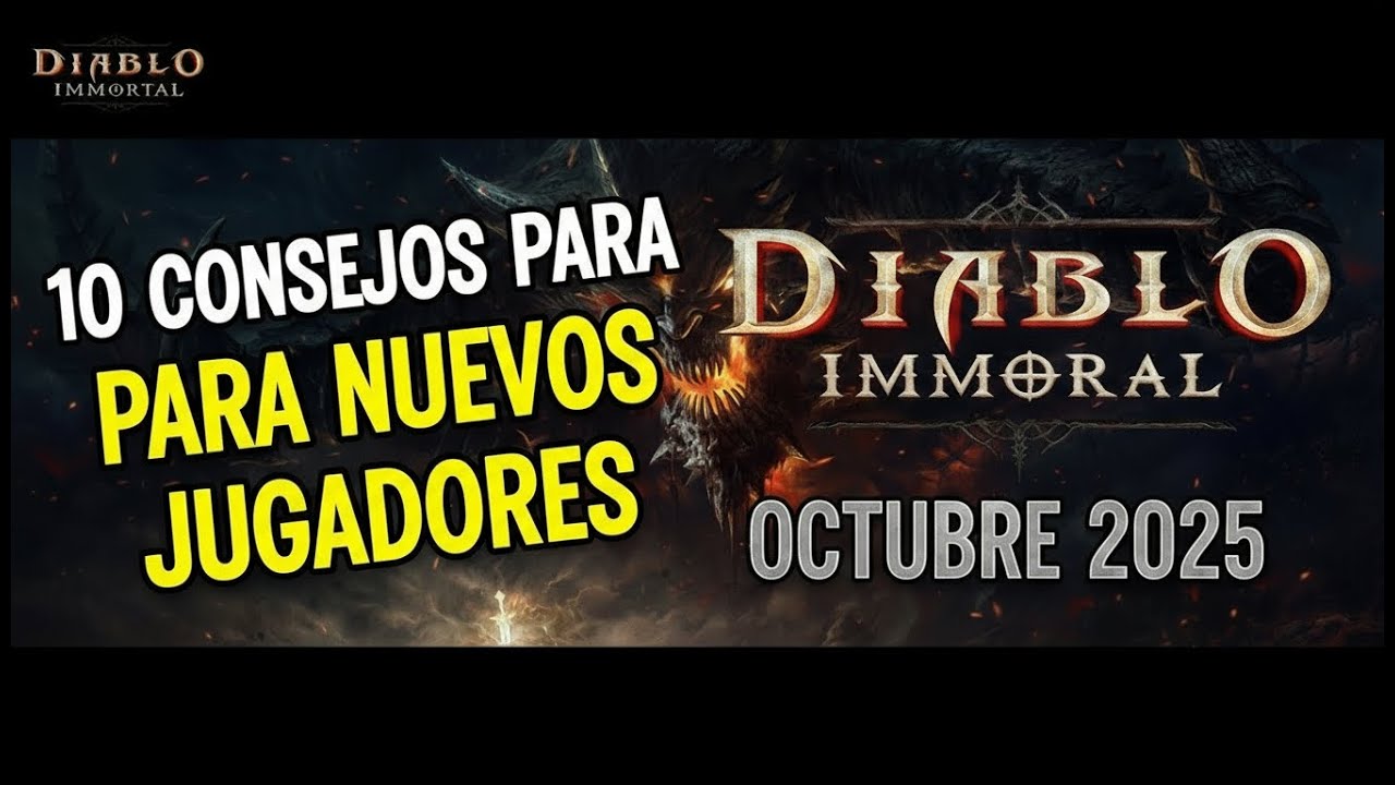 10 CONSEJOS que TODO Nuevo Jugador DEBE Saber en Diablo Immortal / Parte 1