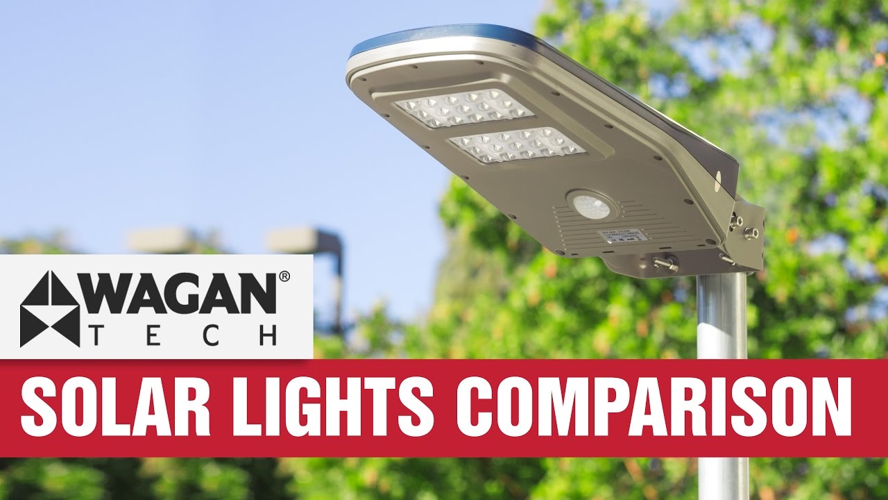 Solar LED Area Floodlight Comparison & Review - Motion Sensor & Remote Controlled - Wagan Tech