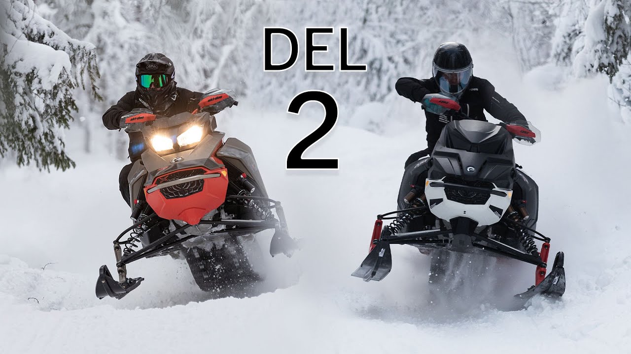 Lynx Rave RE vs Ski-Doo MXZ XRS! Vem tar hem vinsten? Del 2
