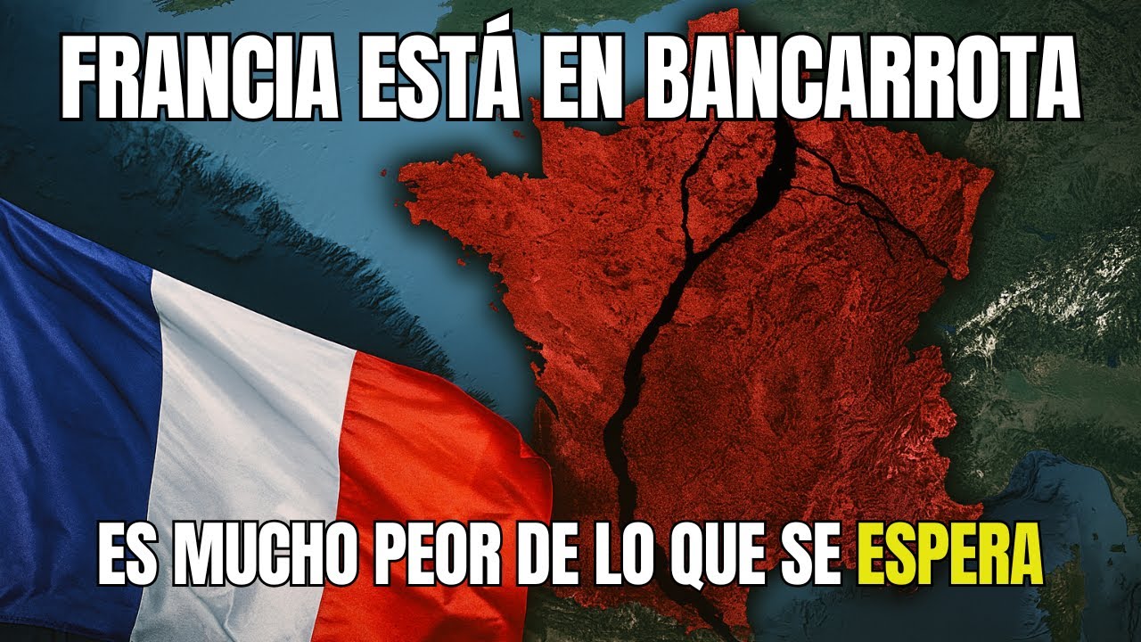 Por qu&eacute; Francia es m&aacute;s pobre de lo que crees: La verdad econ&oacute;mica que explica su declive