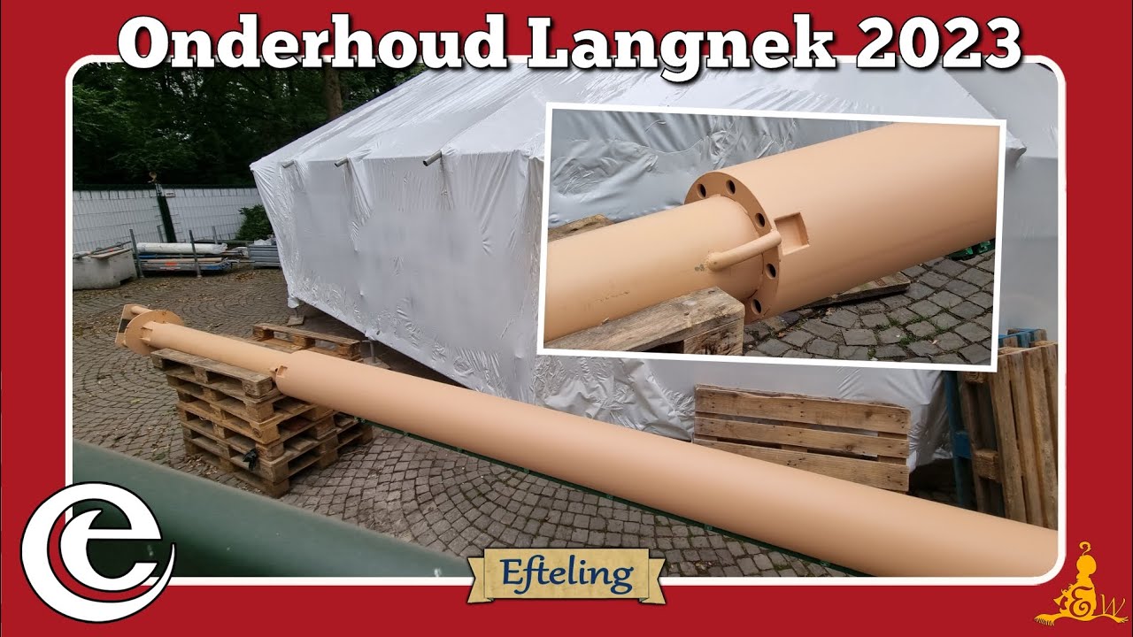 [#Efteling] 🛠️ Onderhoud Langnek 2023 #1