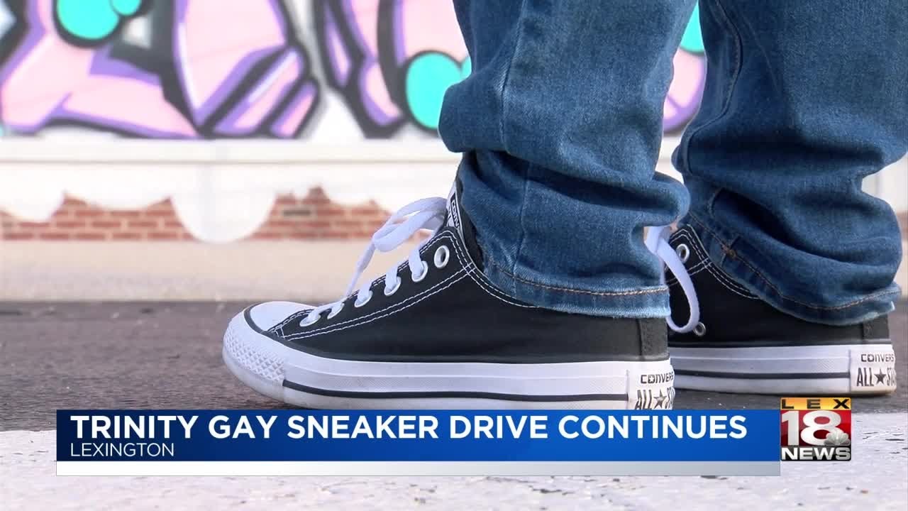 Trinity Gay Sneaker Drive Continues