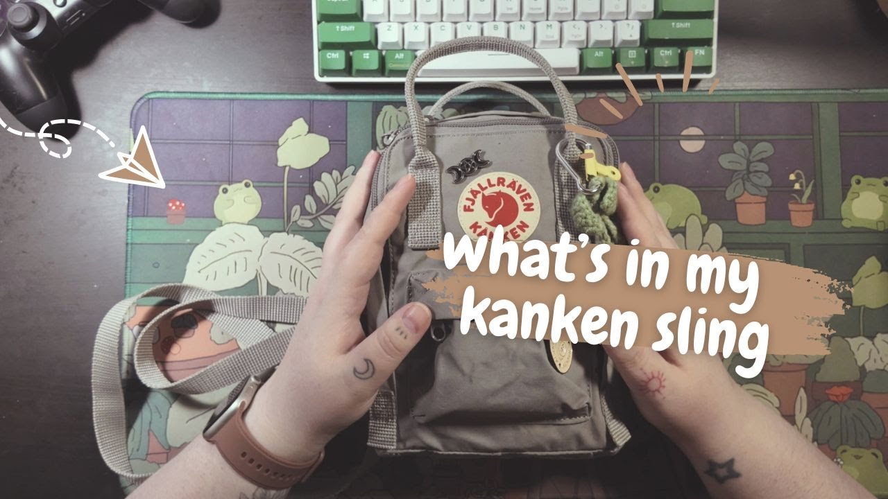 что помещается в мой рюкзак Kanken | 2024