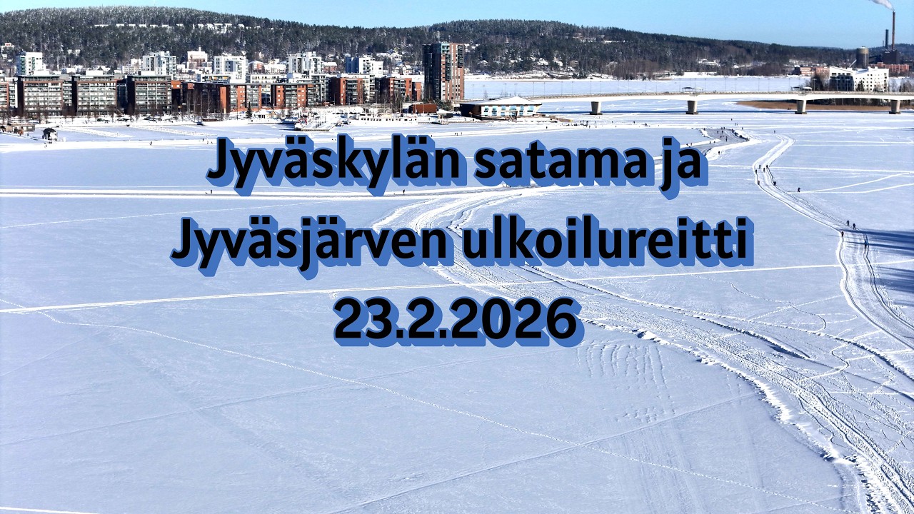 Sunny Winter Finland ❄️ Jyväsjärvi Jyväskylä | Talvipäivä Drone 4K