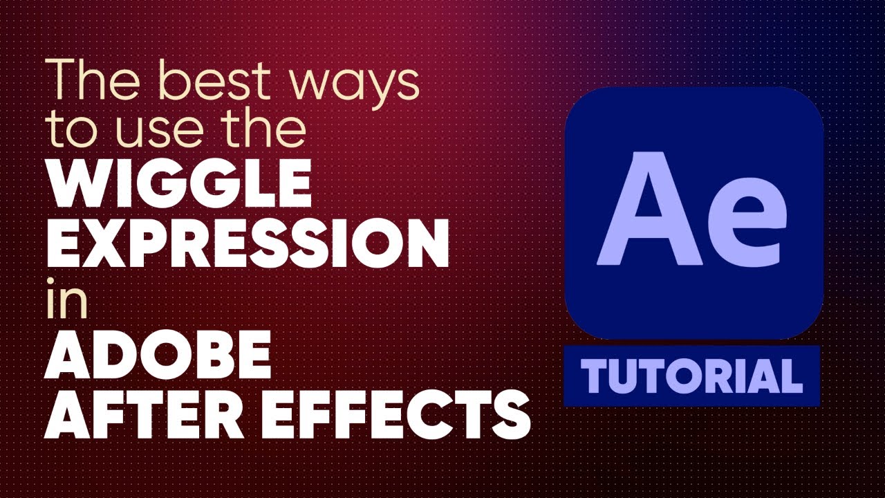 Best Ways to Use the Wiggle Expression in After Effects | #Shorts Tutorial