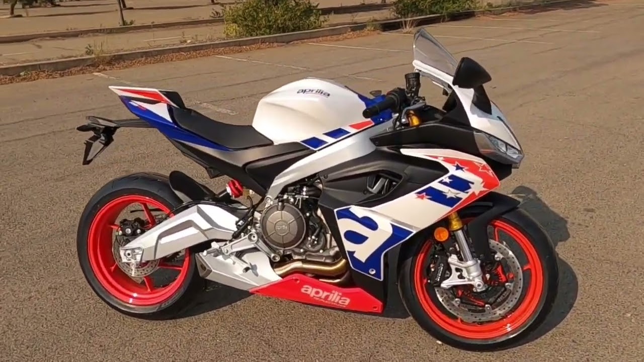 Ограниченная серия — Aprilia RS660 со звездами и полосами