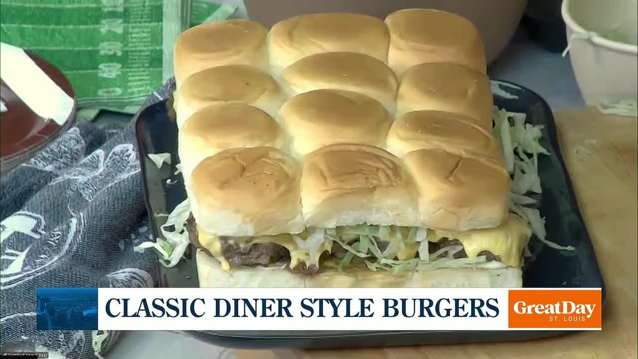 Classic Diner Style Burgers