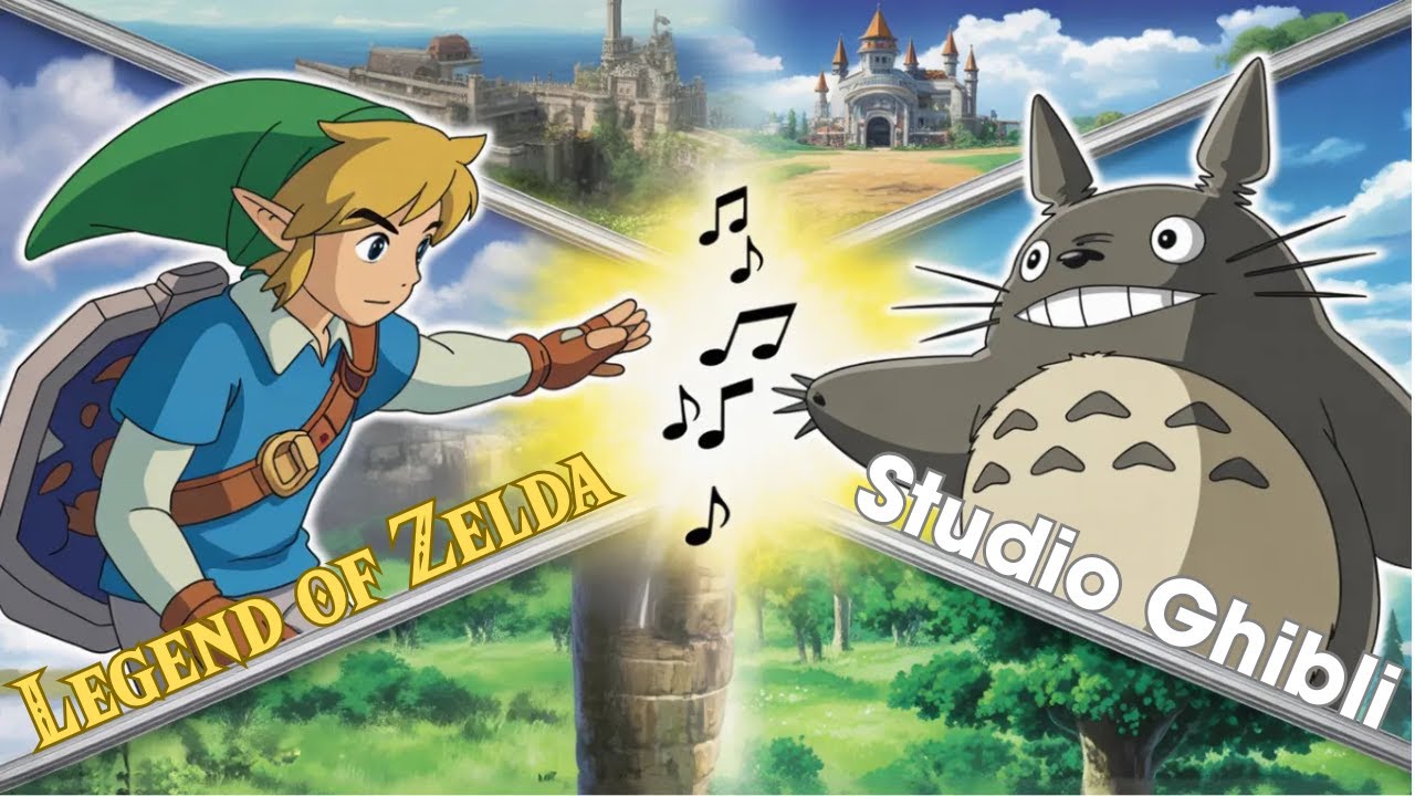 What If Studio Ghibli Music Was Made by Zelda?