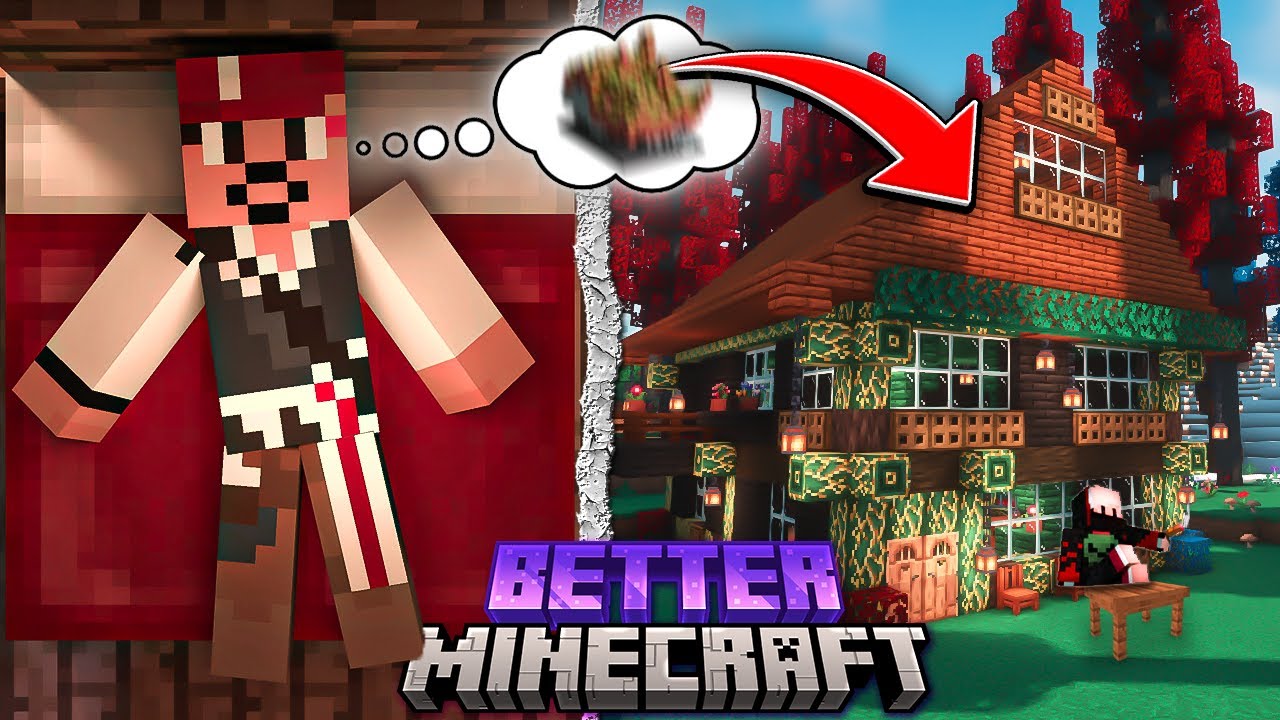 واسه اولین بار بتر ماینکرافت بازی کردم (قسمت اول)😱😍 | Better minecraft