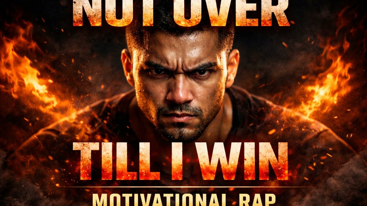 NOT OVER TILL I WIN | Motivational Hip Hop Rap | AI Song | Never Give Up