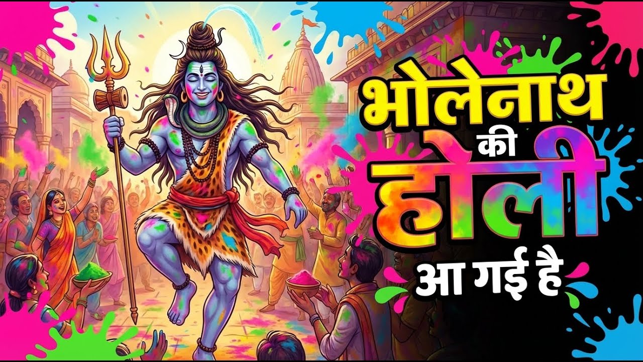भोलेनाथ की होली | Bhola Nath Holi Bhajan | Om Namah Shivaya I