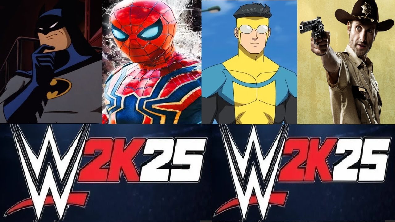 WWE 2K25 Created Superstar Comic Book Livestream (Marvel, DC, & More)