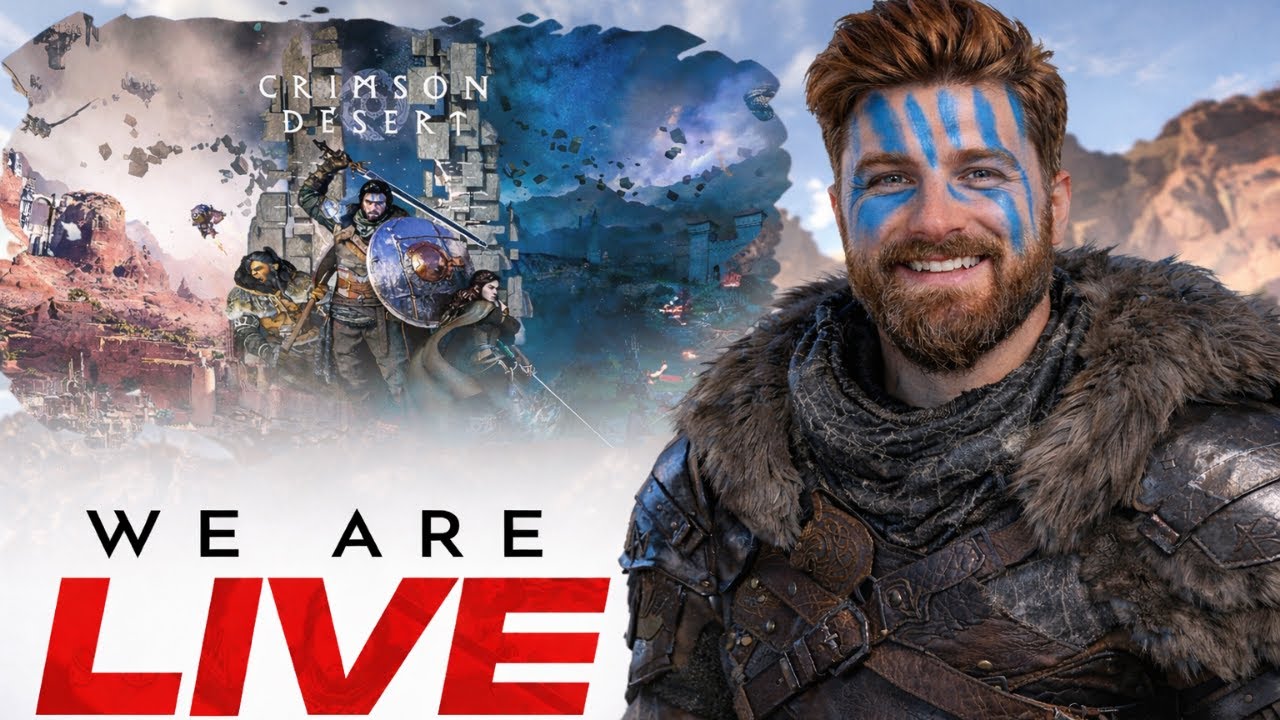 Crimson Desert Prep Stream, Giveaway Secret Code, Channel updates, Planning for launch!