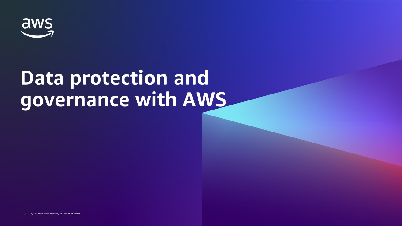 Data protection and compliance on AWS - AWS Online Tech Talks