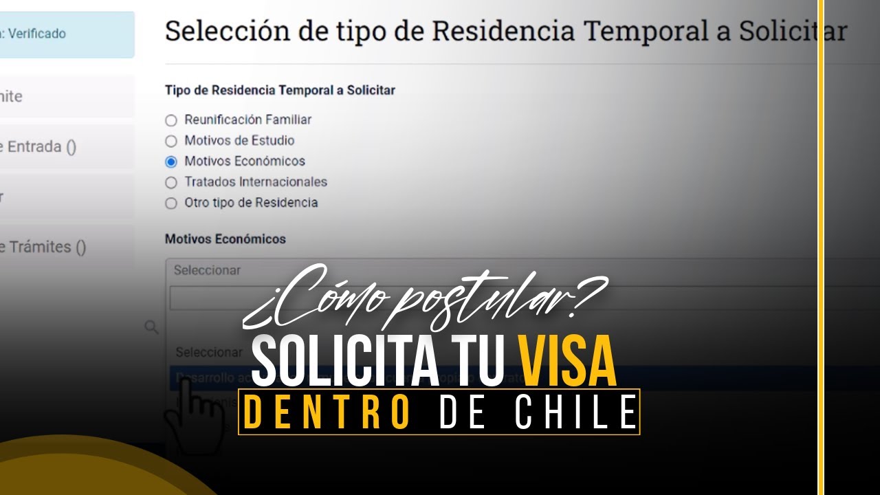 Postular a una VISA estando DENTRO de Chile