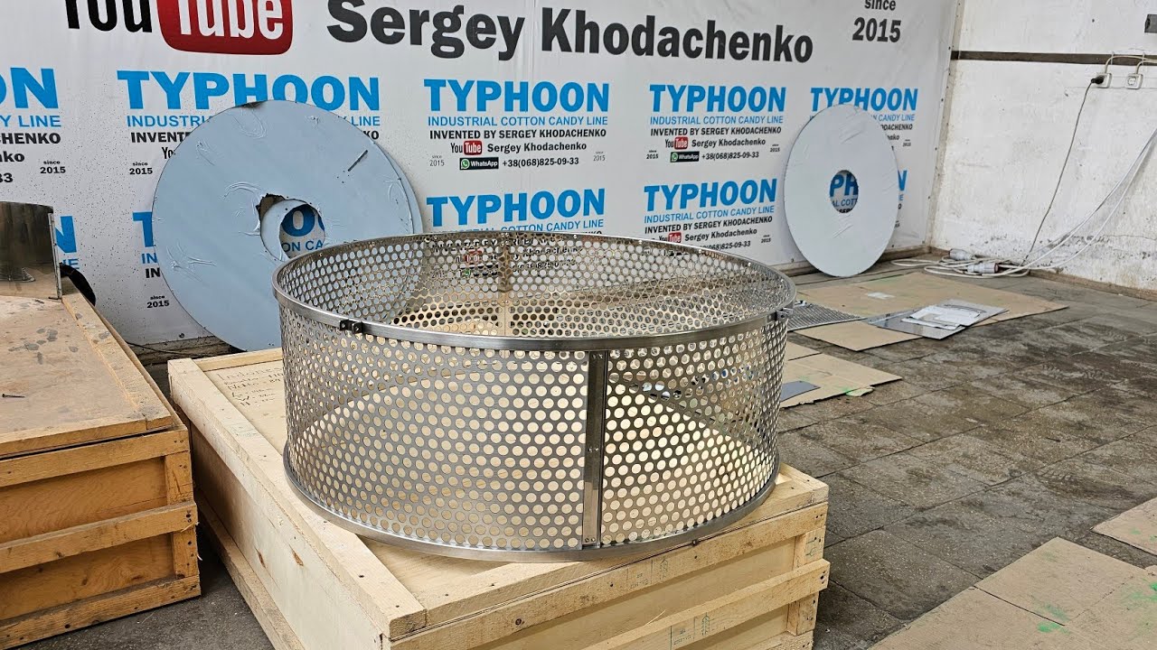 In production order for Algeria 1 Typhoon pro Max 40 kg per hour cotton candy and 1 Moulder.