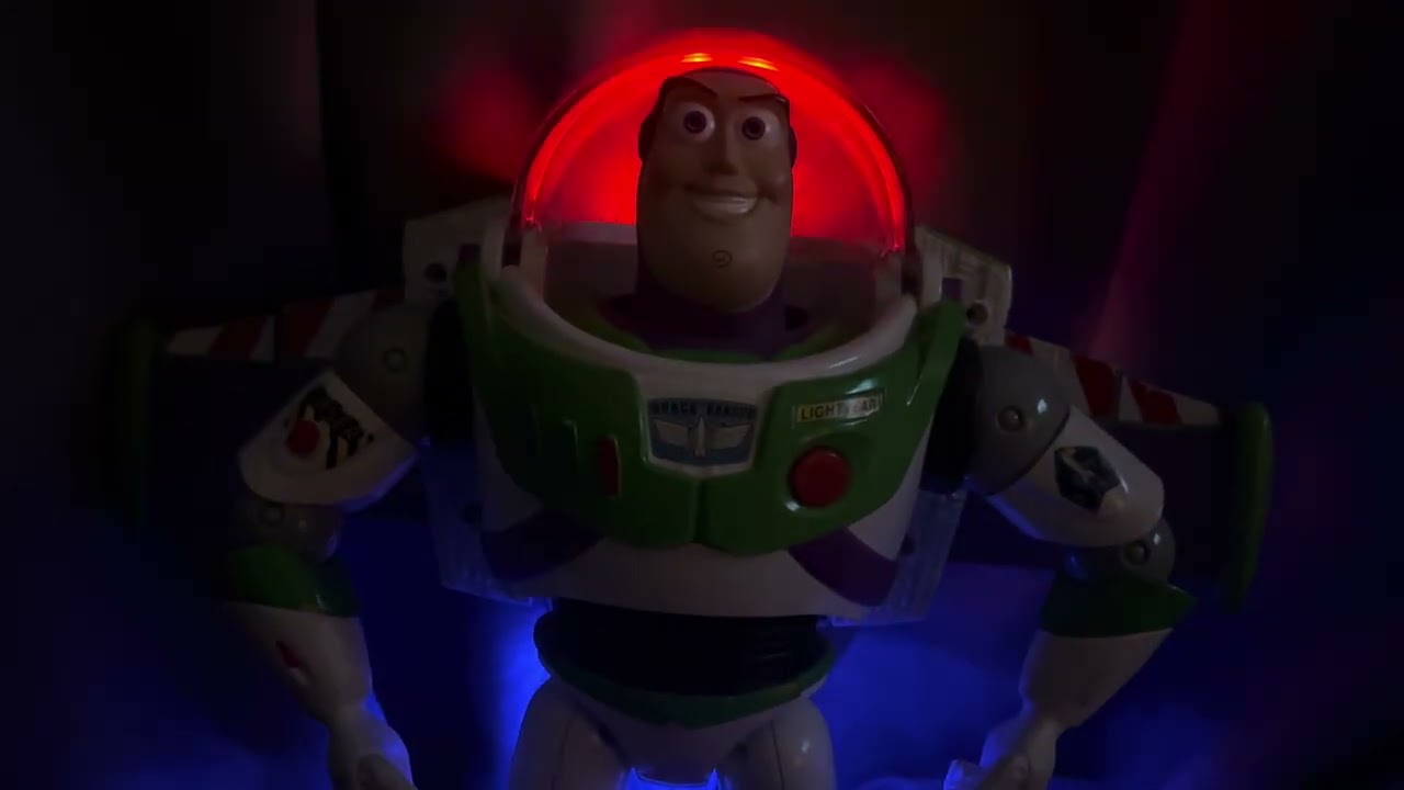 Mattel Turbo Buzz Lightyear Talking Action Figure From 2015 All Phrases Lights And Sound Effects
