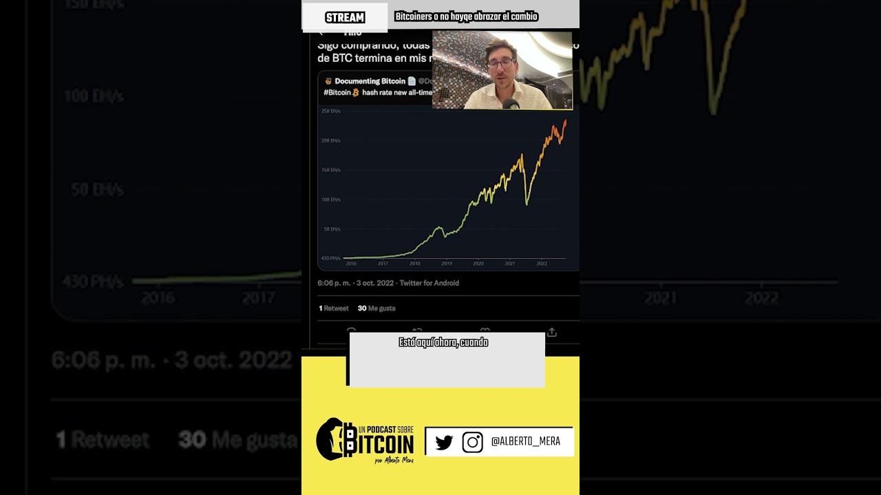 Hashrate de Bitcoin es preocupante - Un PODCAST sobre BITCOIN