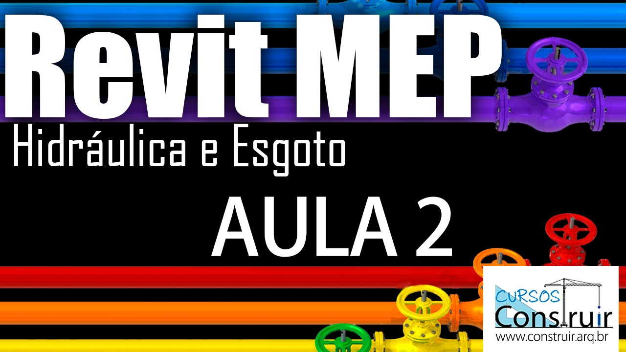 Revit MEP Hidráulica e Esgoto Aula 2/22: Configurações do template para projetos