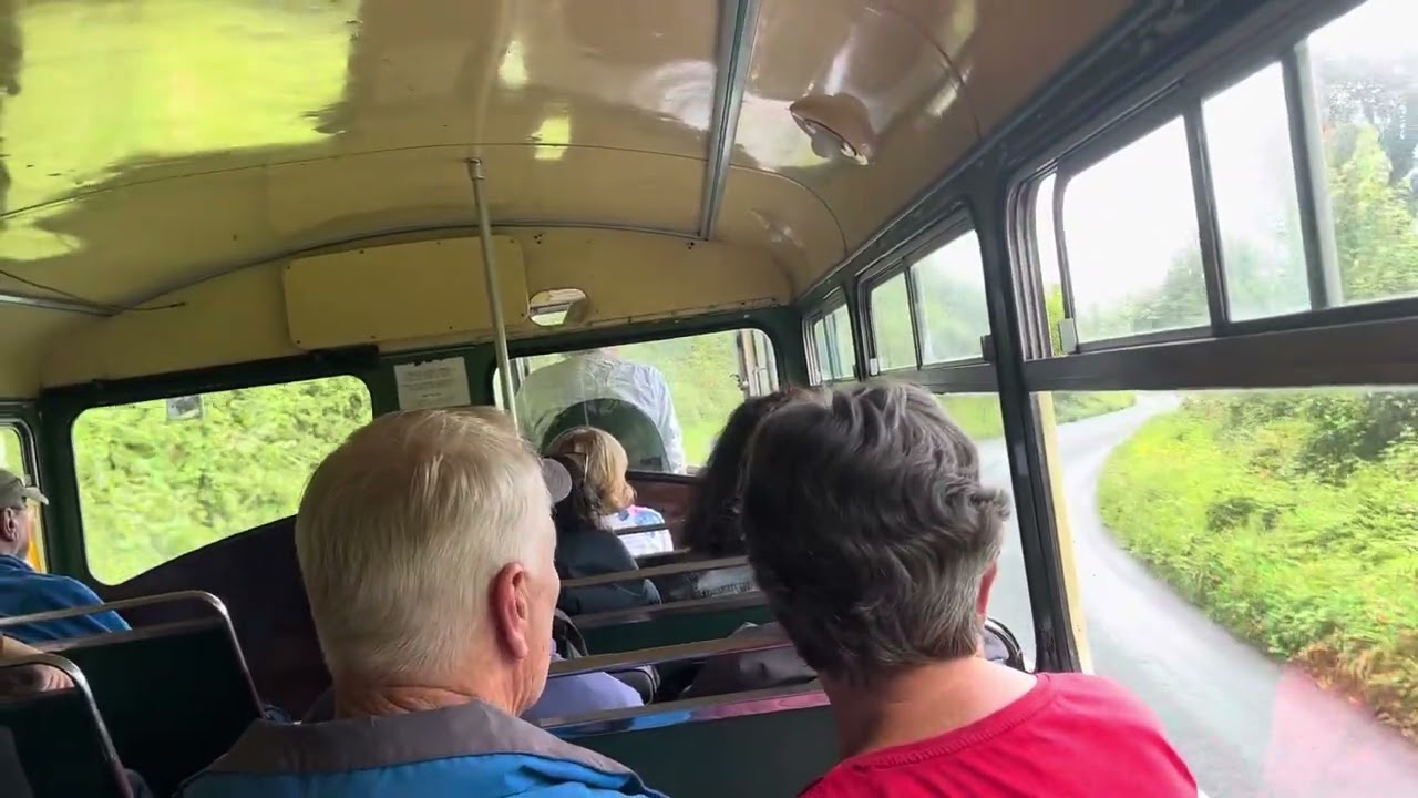 Epic climb up to Beachy Head in AEC Regent VJR470.(mud flaps scraping)