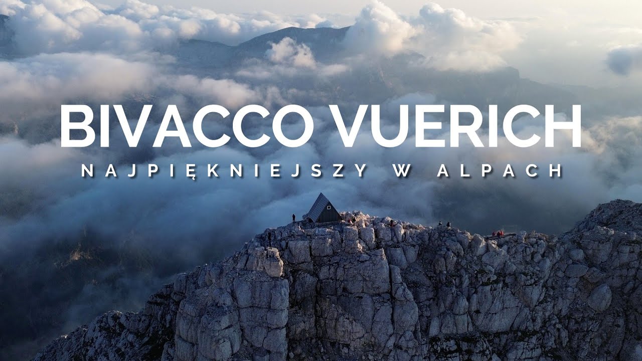 Najpiękniejszy schron biwakowy w Alpach! Luca Vuerich - tego nie da sie zapomnieć! Alpy Julijskie