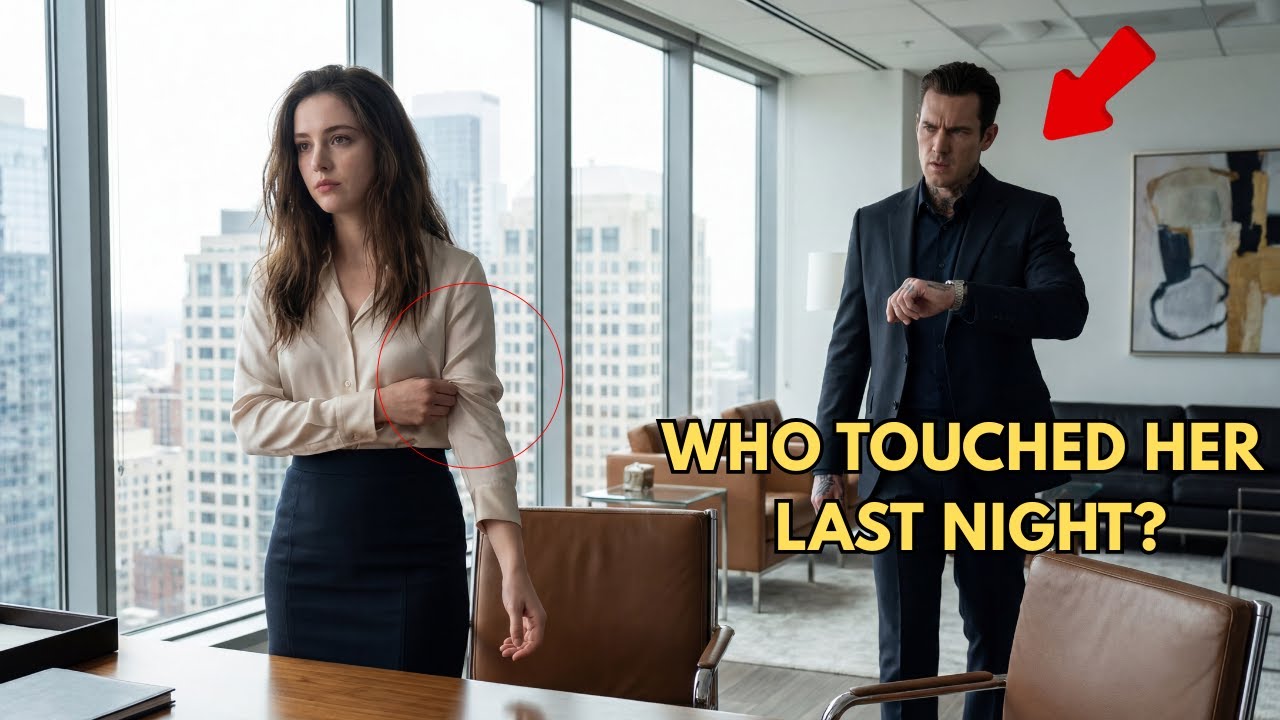 “What Did You Do Last Night?” The MAFIA BOSS FREEZES Seeing His Secretary Arrive HIDING BRUISES