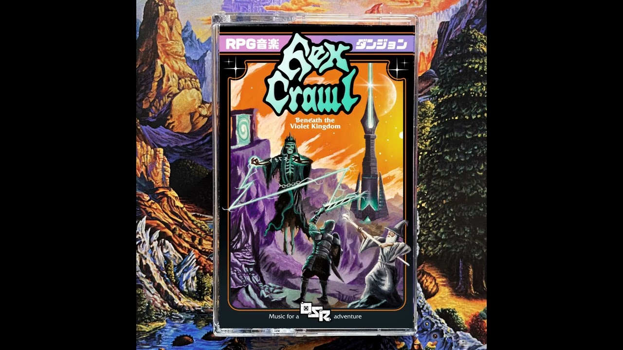 Hex Crawl - Beneath the Violet Kingdom &dagger; HDK 163 (2024) (Dungeon Synth)