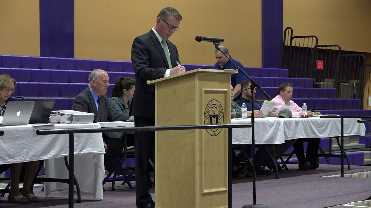 RSU 22 District Budget Meeting June 6 2019