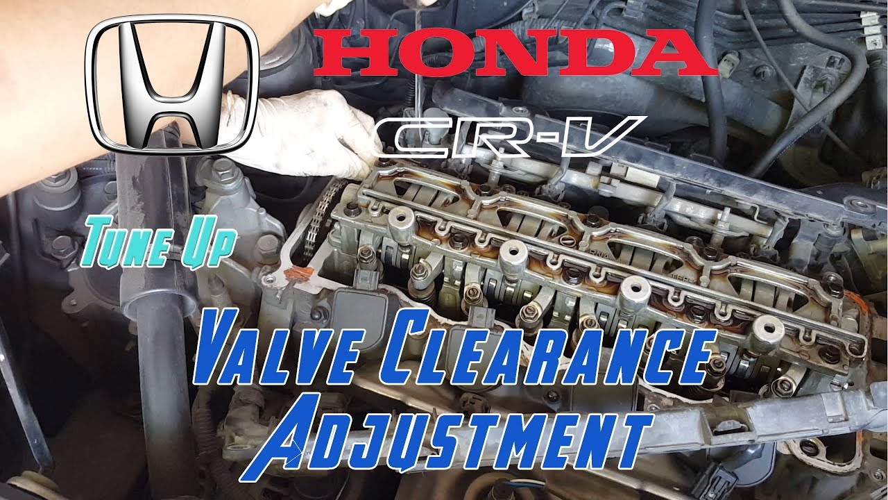 How to Valve clearance adjustment / Honda CRV HRV Civic R20A1.