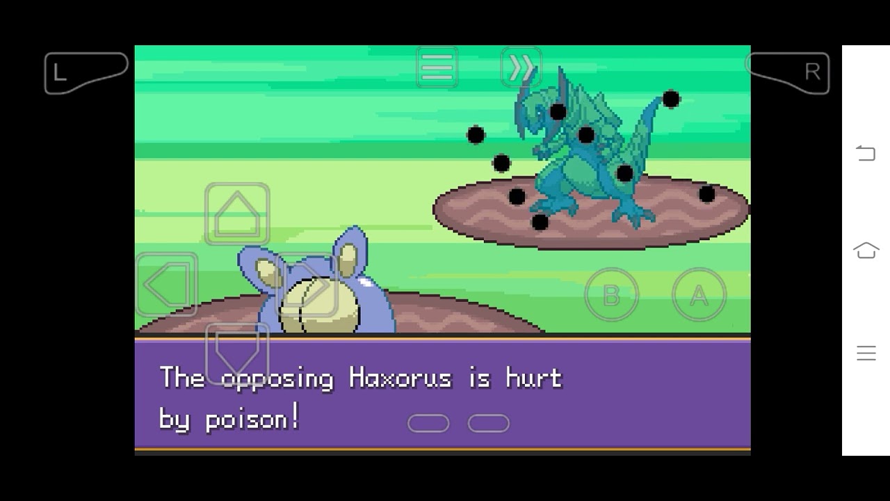 Pokemon Unbound 2.1.1 - Rival battle Crystal peak ( Expert)