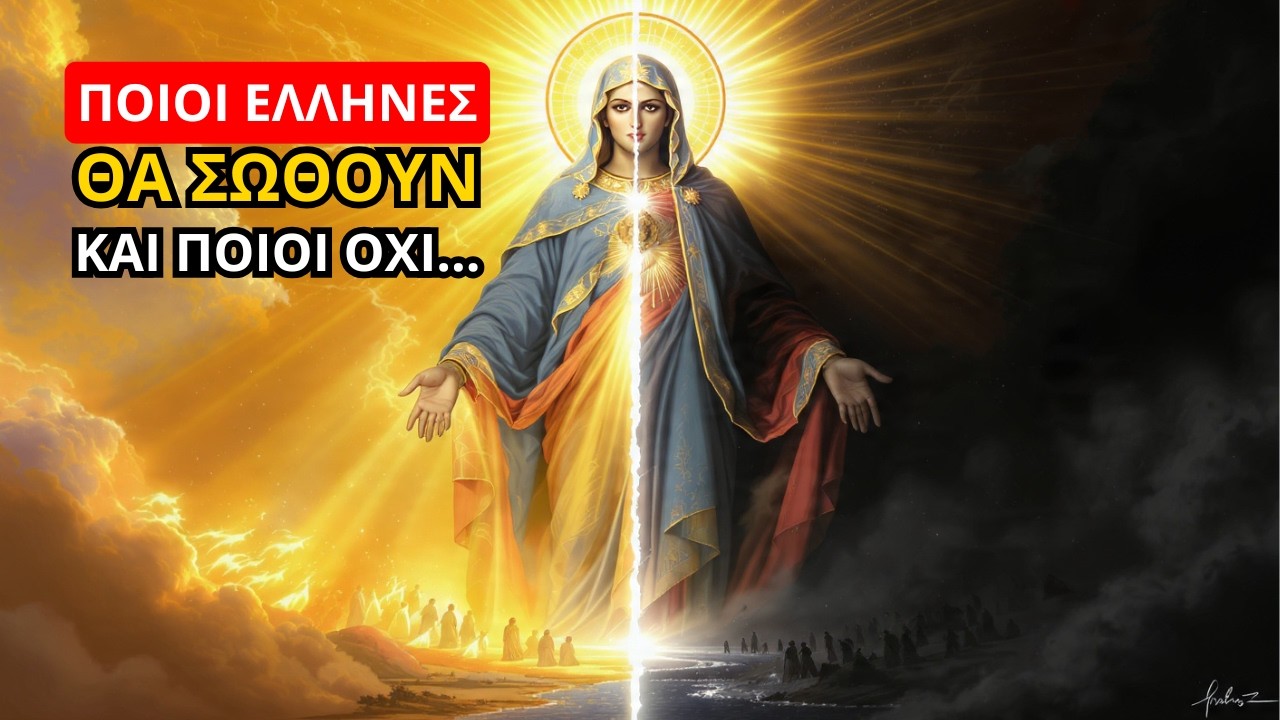 Η Παναγία αποκάλυψε ποιοι Έλληνες θα σωθούν και ποιοι όχι – ανατριχιαστικό!