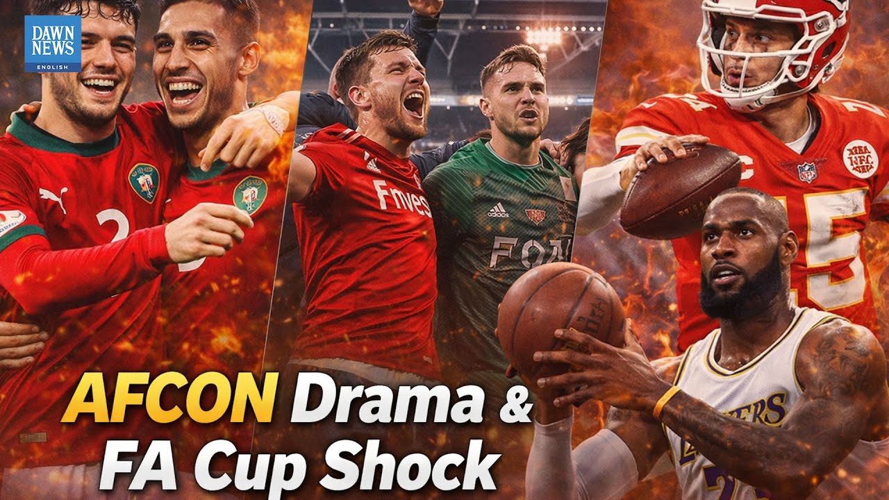 Morocco Reach AFCON Semis | Wrexham Shock Forest | NBA, NFL & Cricket News | Dawn News English